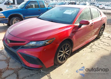 2022 Toyota Camry Se из США, поврежденный, VIN 4T1G11AK2NU071553